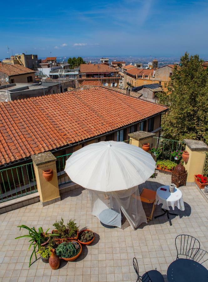 B&B Buonfiglio Cicconcelli - Terrazza Panoramica Frascati Dış mekan fotoğraf